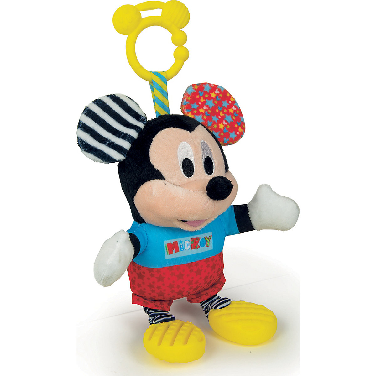 Baby Mickey Plüsch mit Zahnungshilfe