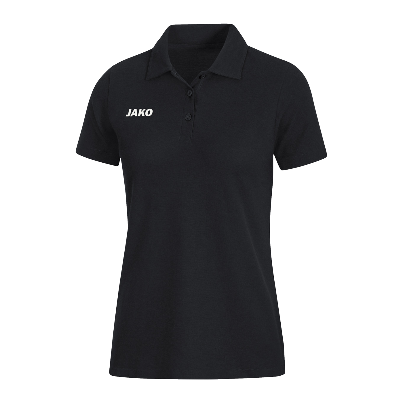 JAKO Base Poloshirt Damen Schwarz F08