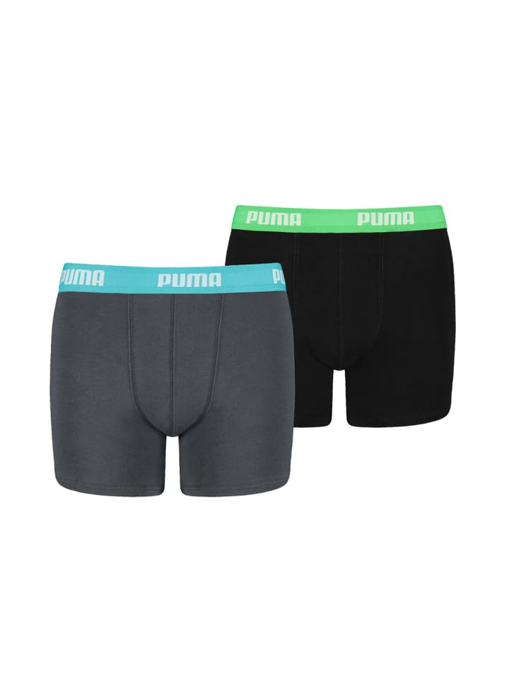 Puma Boxershorts Puma Boxer Short in 376 - India ink/Turquoise günstig kaufen