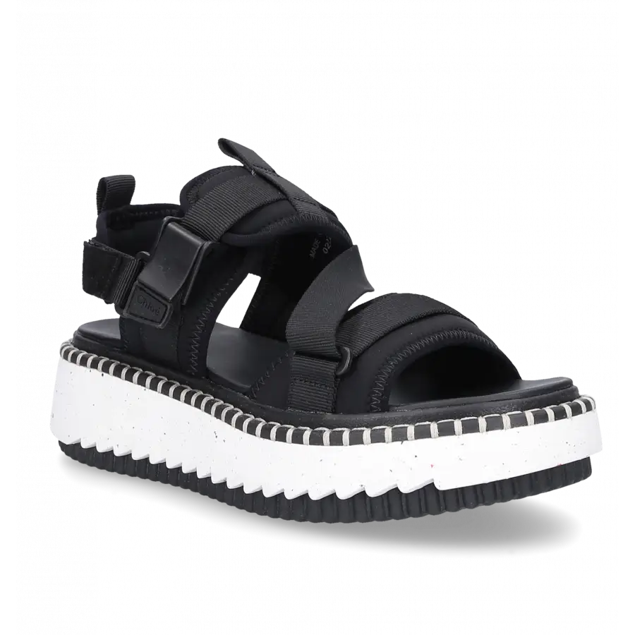 Chloé - Sandalen LILLI Nylon - schwarz