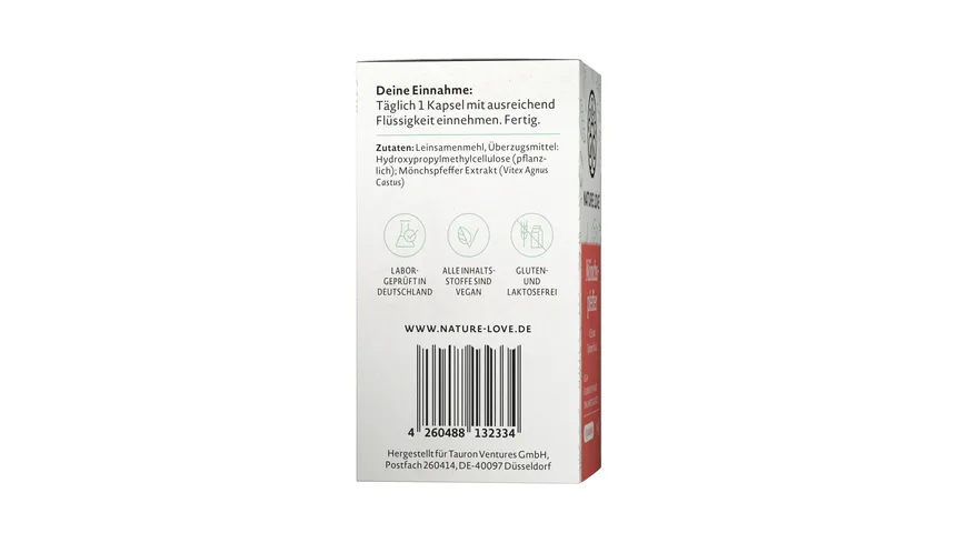 NATURE LOVE Mönchspfeffer 35 g