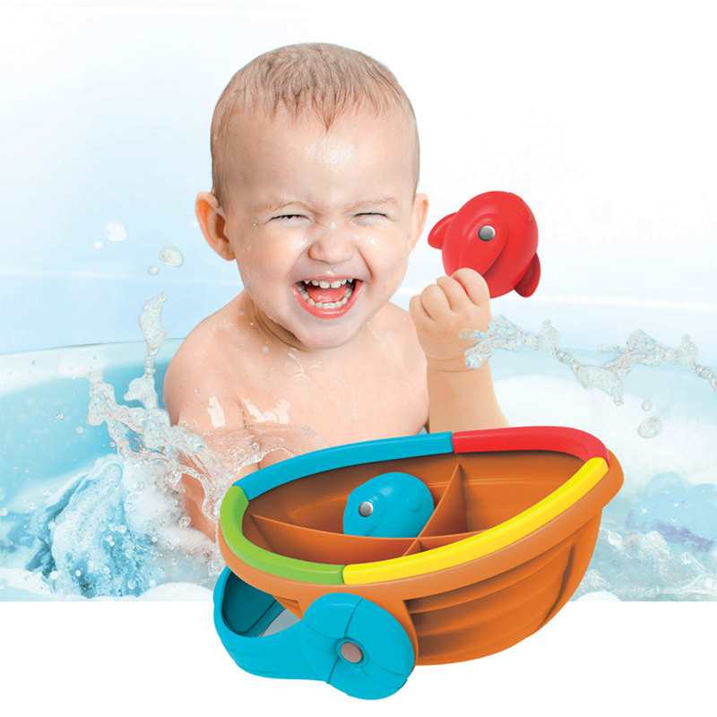Jeu de bain bateau pêche magnétique Clementoni