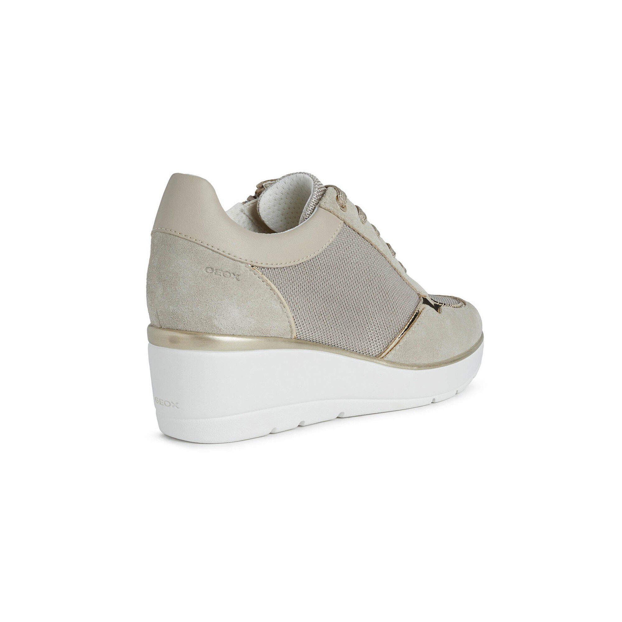 Baskets compensées Ilde beige