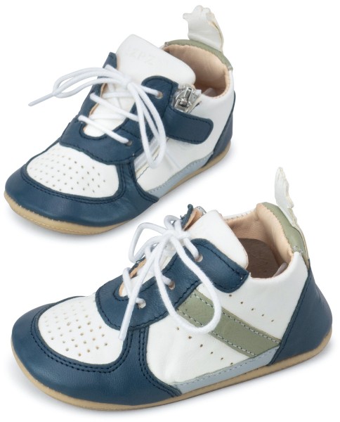 Easy Peasy ~ My Pre Basket Schnür Lauflerner ~ Blau/Weiß
