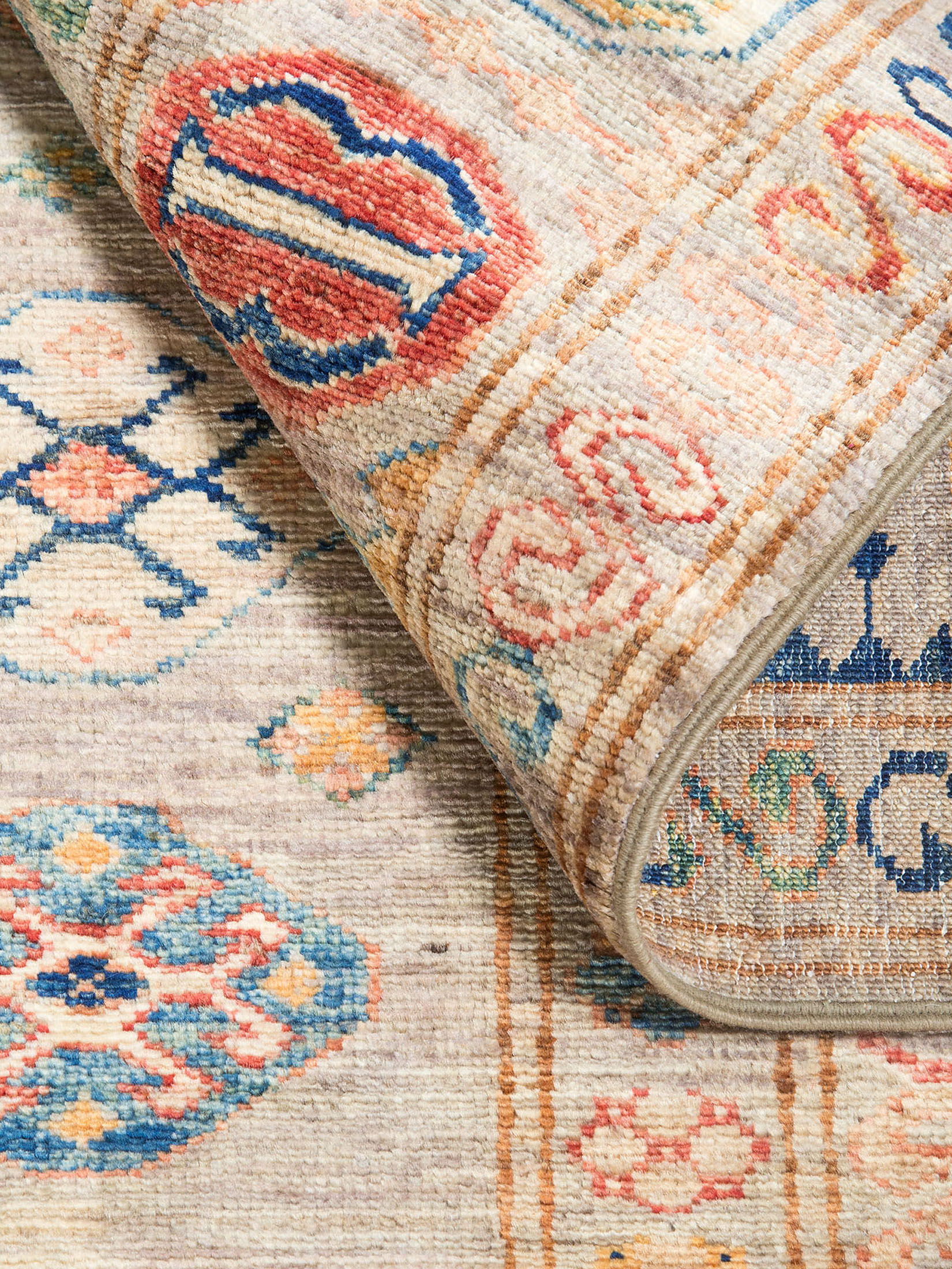 Kazak Ghazni ca. 147 x 208 cm, Unikat / Einzelstück