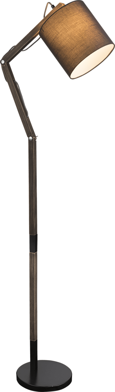 Globo Lighting - MATTIS - Stehleuchte Metall schwarz, 1x E27