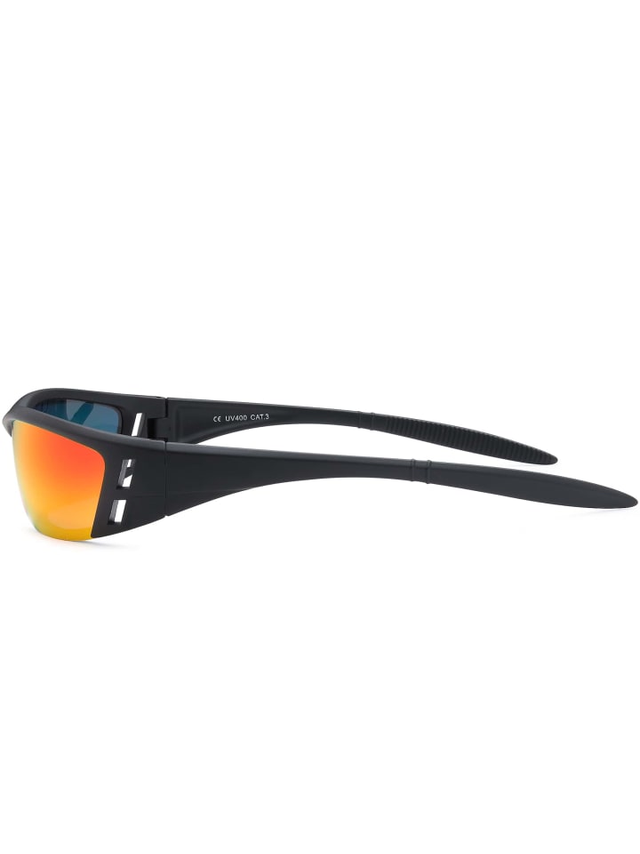 BEZLIT Sport Sonnenbrille in Rot Verspiegelt günstig kaufen onesize