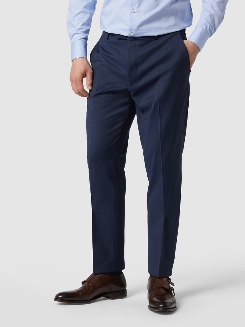 Anzughose im Regular Fit Modell 'Brad' in blau