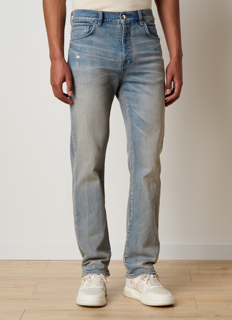 AMIRI Slim fit jeans med lett vask