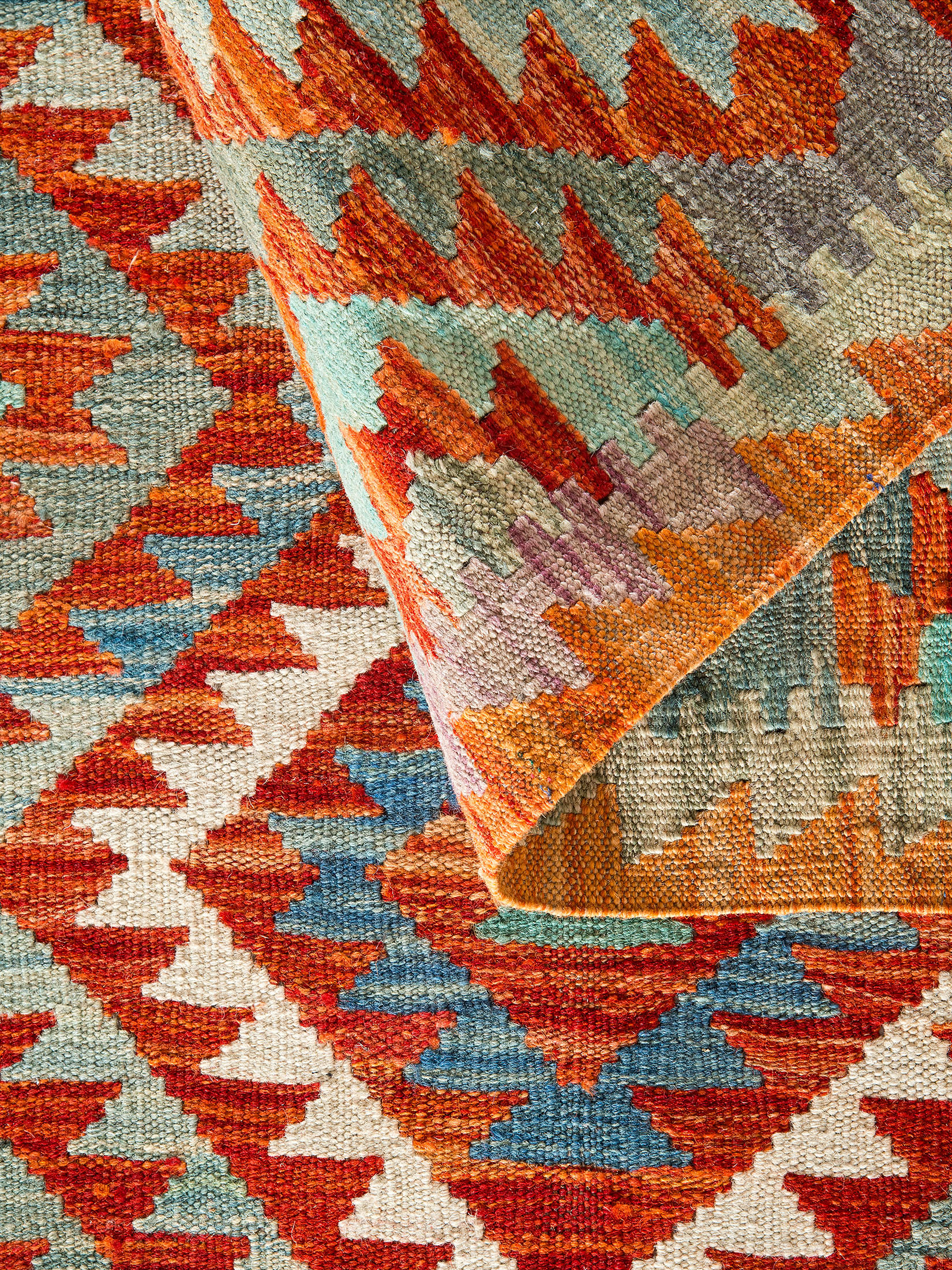 Afghan Kelim ca. 81 x 125 cm, Unikat / Einzelstück