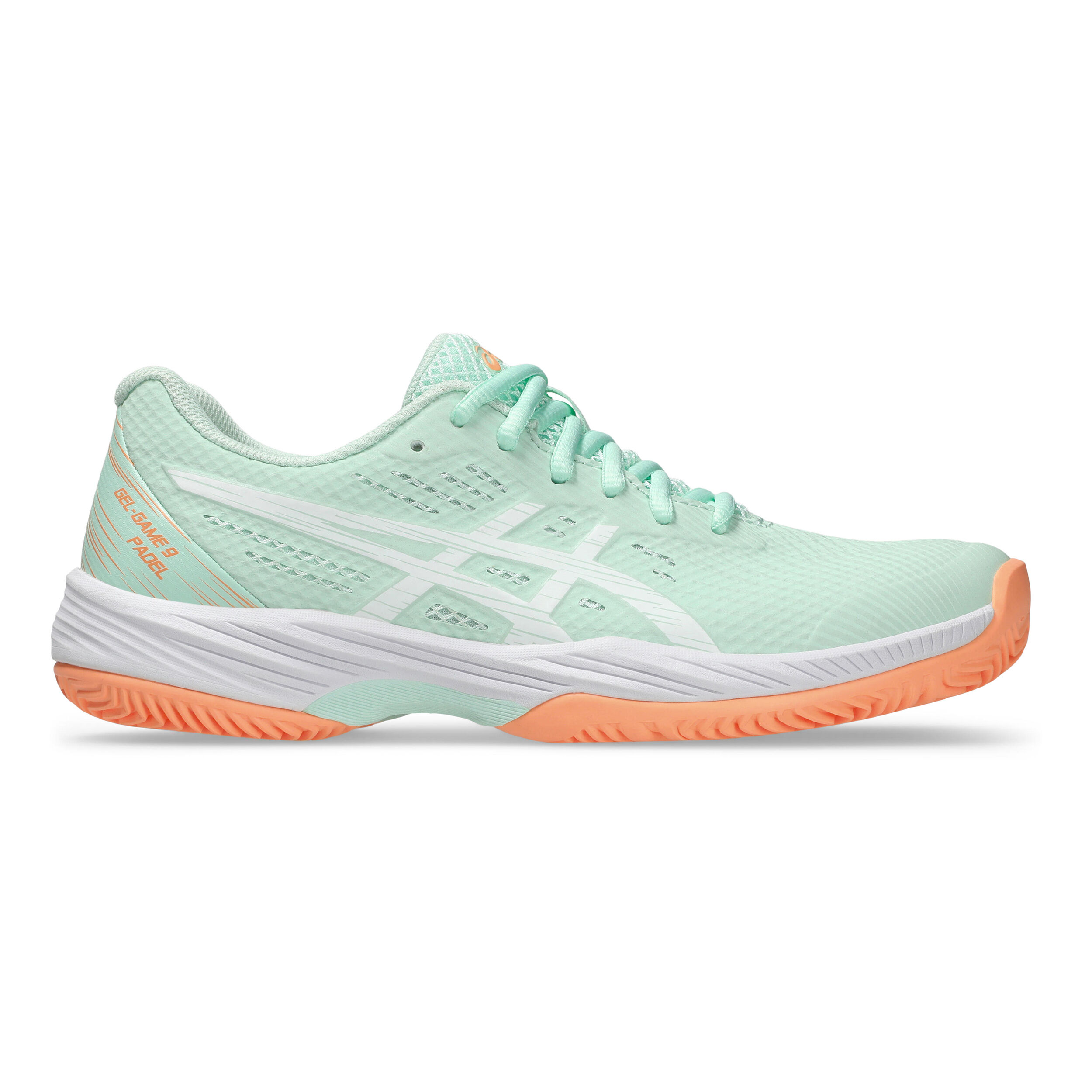 Gel-Game 9 Padelschuh Damen - Mint, Weiß