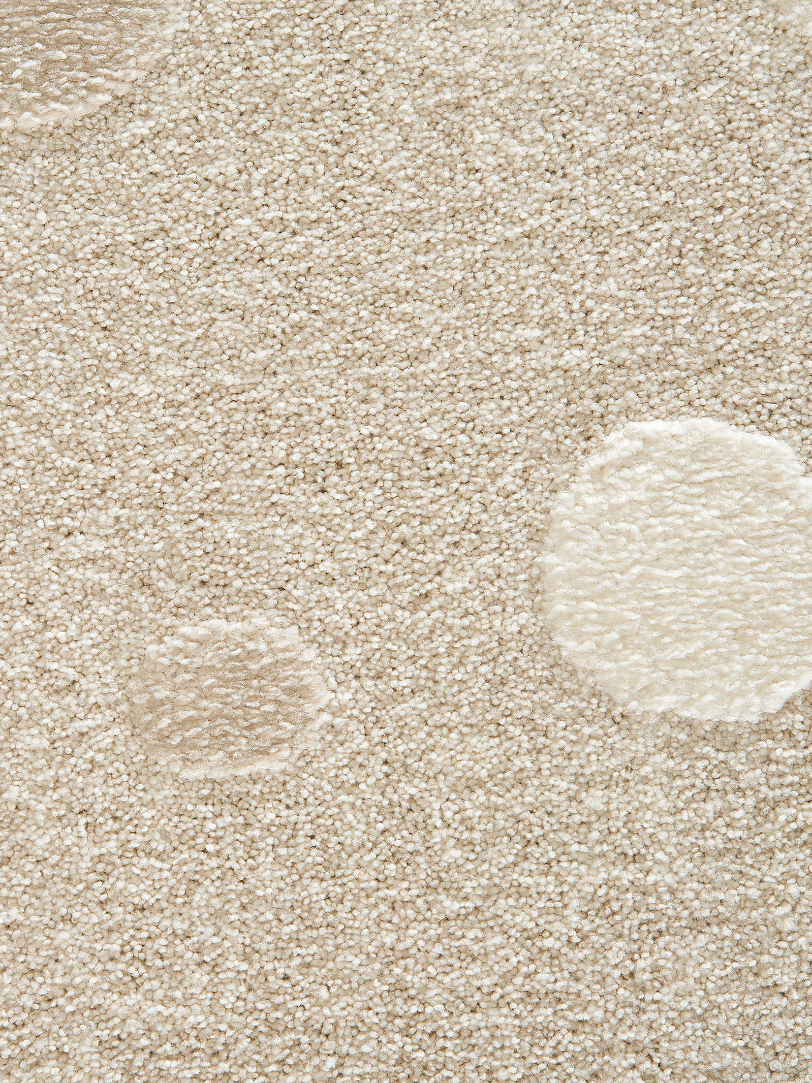 Pünktchen Kinder-Teppich, Hellbeige