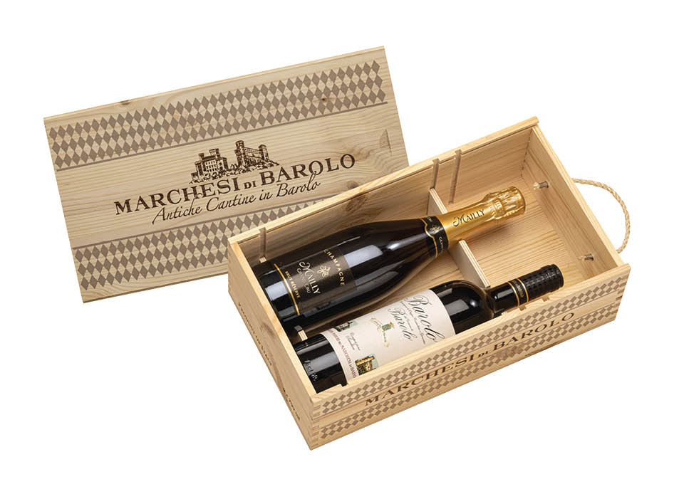 Barolo DOCG Champagne AOC Grand Cru Brut Réserve Mailly Marchesi di...