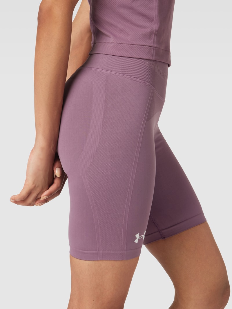 Shorts mit Label-Details Modell 'Train' in mauve