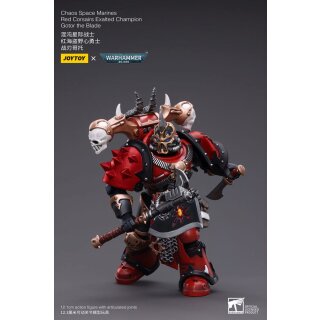 Warhammer 40k Actionfigur: Chaos Space Marines - Red Corsairs Exalted Champion Gotor the Blade