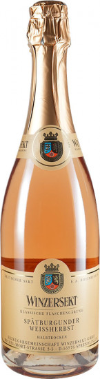 2018 Spätburgunder Weißherbst halbtrocken - Winzerhof Wolf-Holl