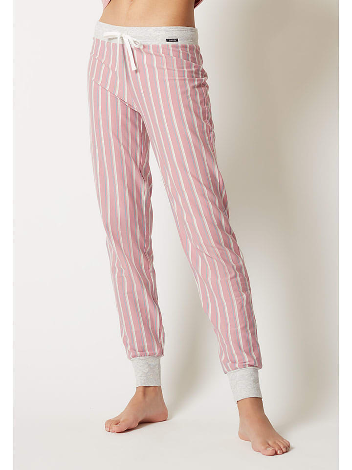 Skiny Pyjama-Hose in Rosa günstig kaufen