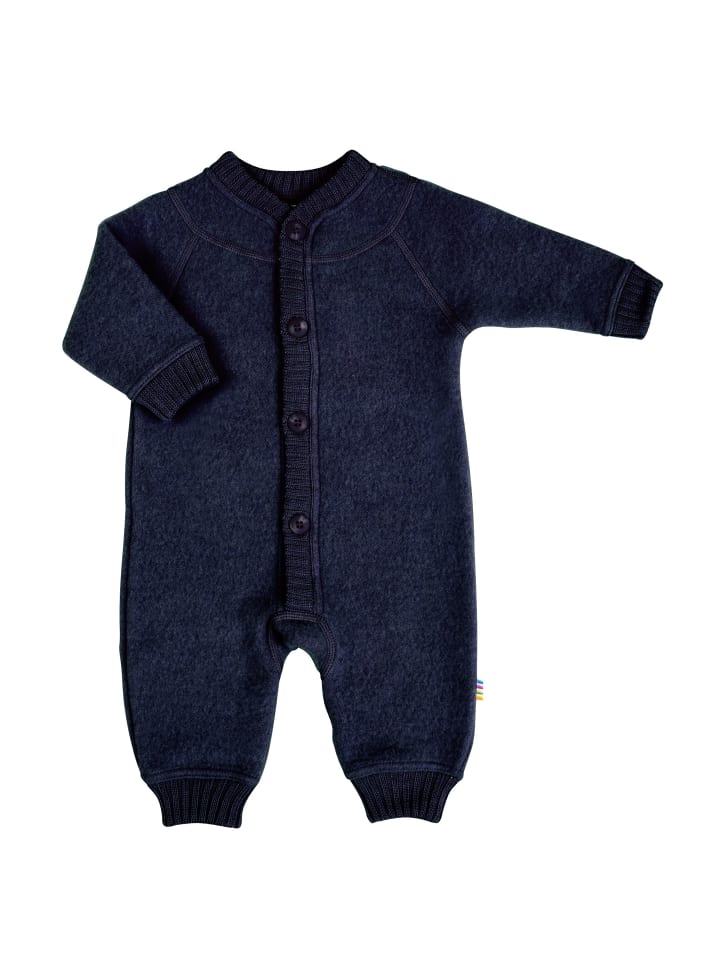 Joha Wagenanzug Wollfleece in dark blue melange günstig kaufen