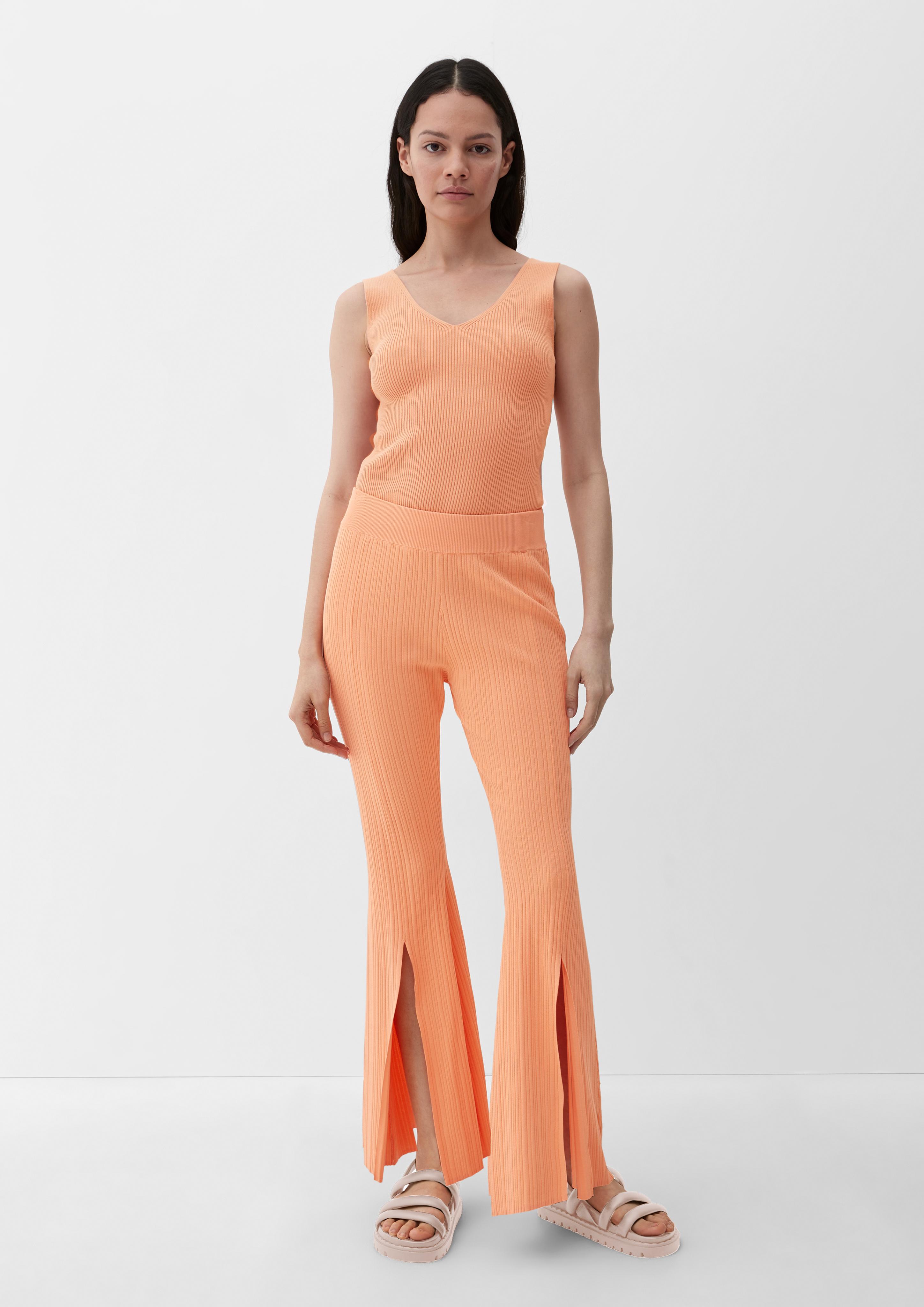 Flared Leg-Hose mit Schlitz  2131273-2115