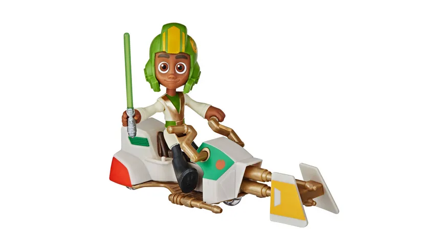 Hasbro - Star Wars Action-Figur & Speeder Bike