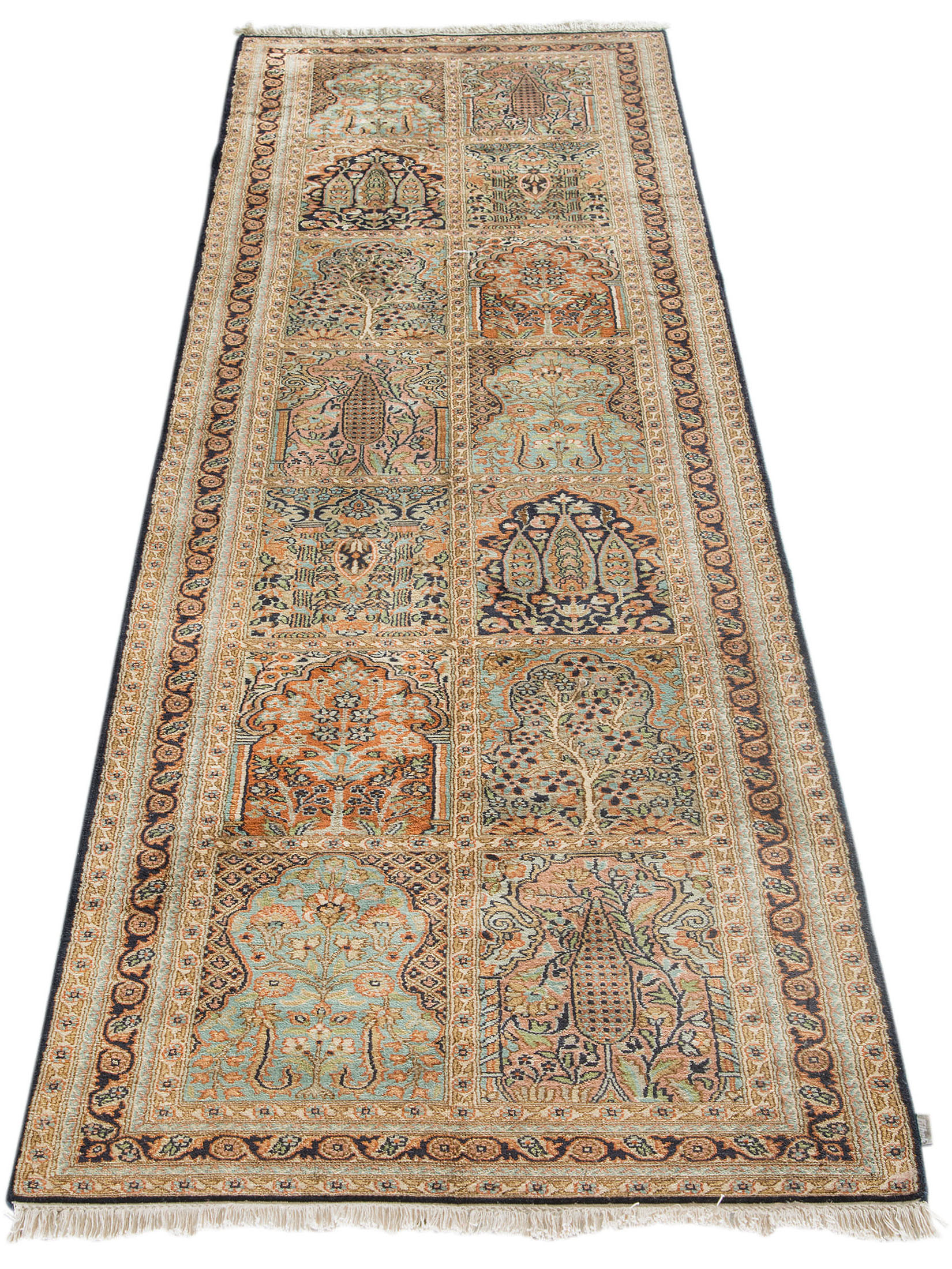 Kaschmir Seide 18/18 ca. 80 x 304 cm, Unikat / Einzelstück