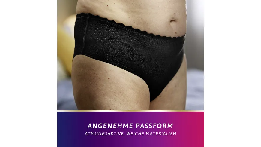 TENA Silhouette Hüfthohe Inkontinenz Pants Noir