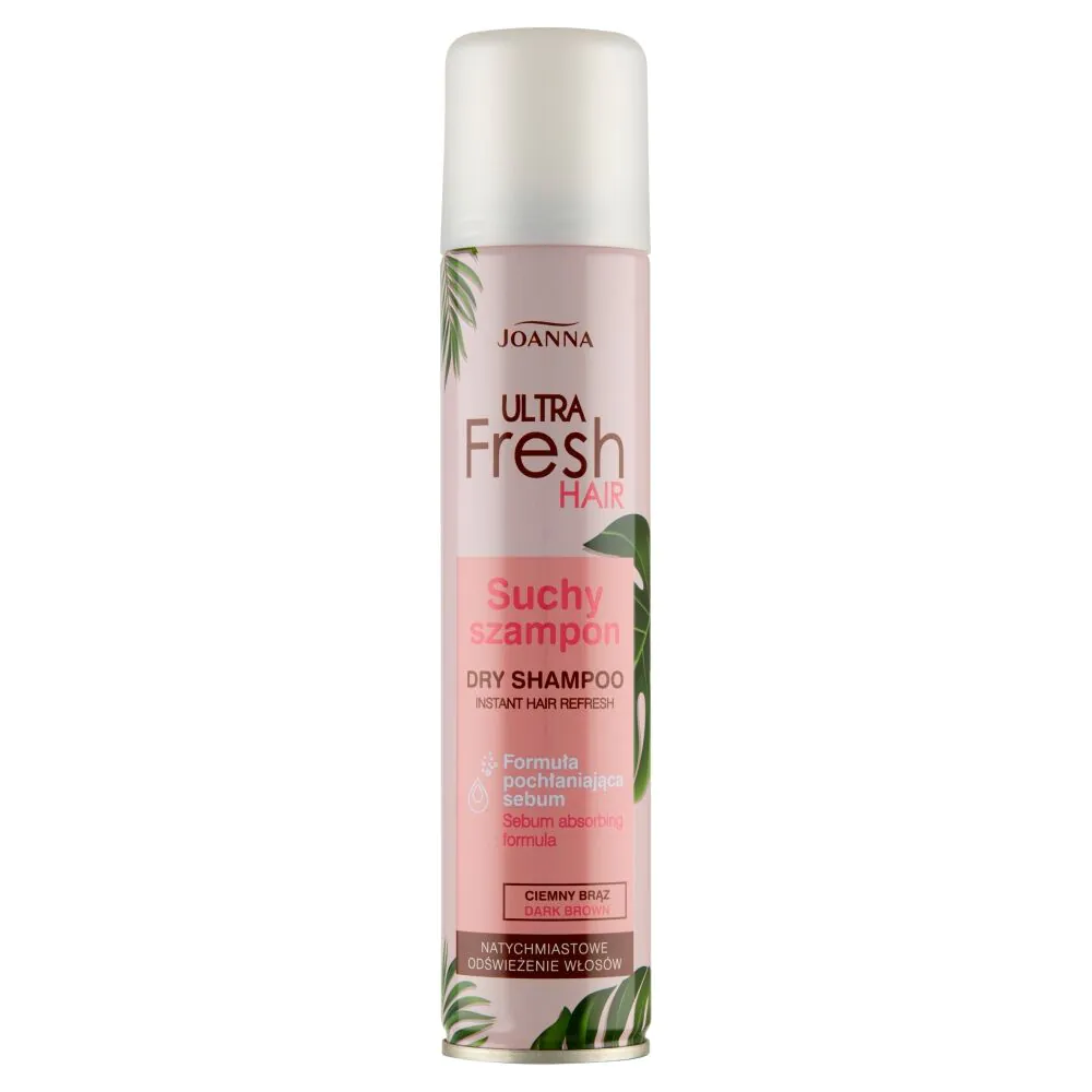 Joanna Ultra Fresh Hair Brown - Suhi šampon 200 ml