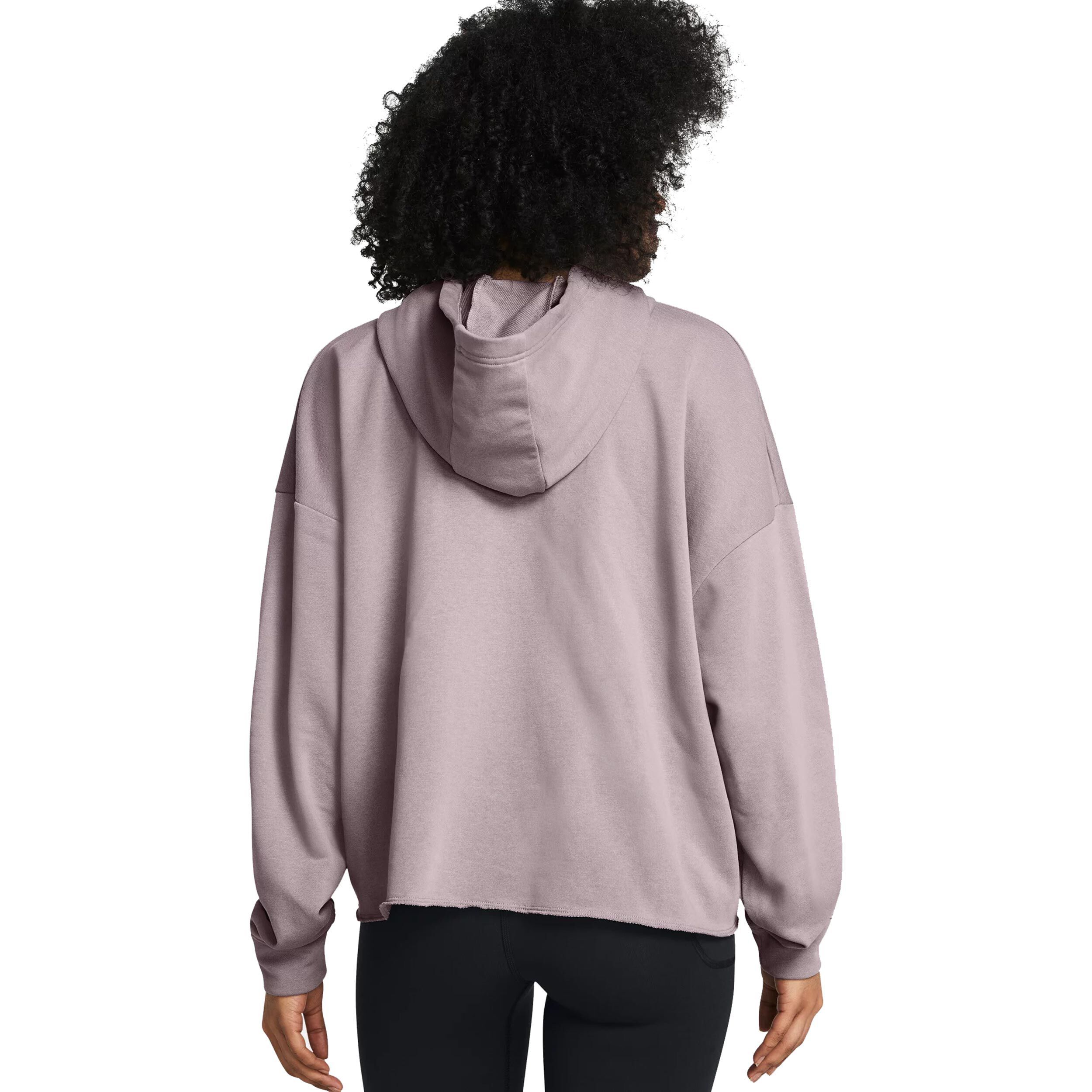 UA Rival Terry OS Hoody Damen - Grau
