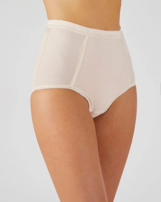 Lot de 2 culottes effet ventre plat assorties