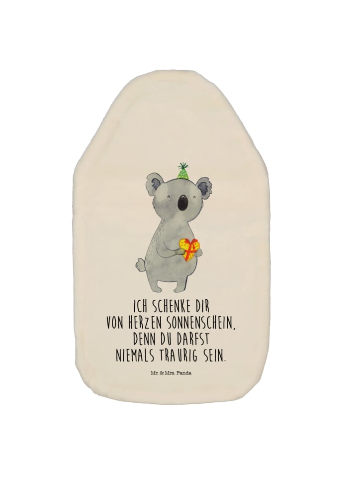 Mr. & Mrs. Panda Wärmflasche Koala Geschenk mit Spruch in Weiß günstig kaufen onesize