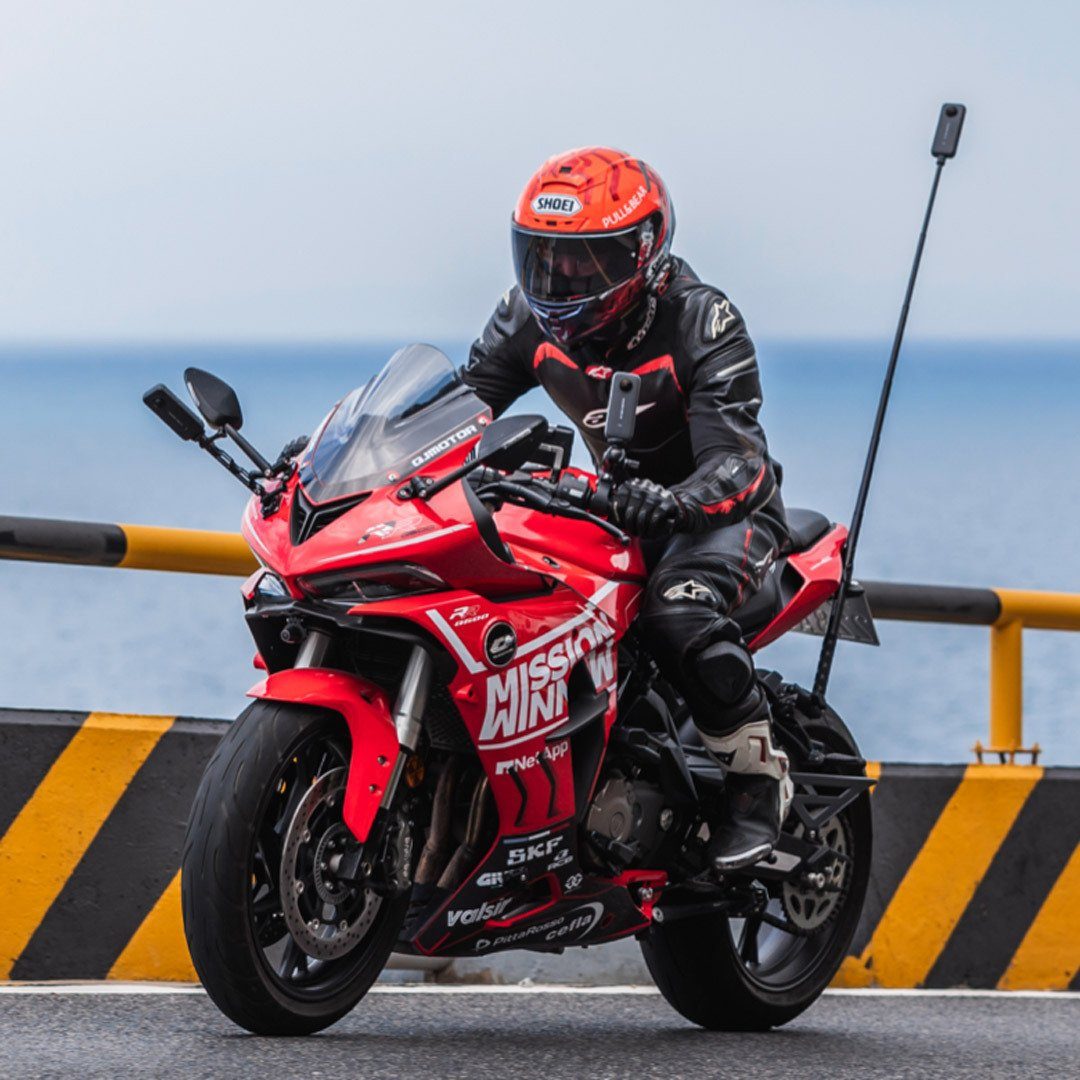 Insta360 Motorradhelm Insta360 Standard Motorrad U-Bügelhalterung