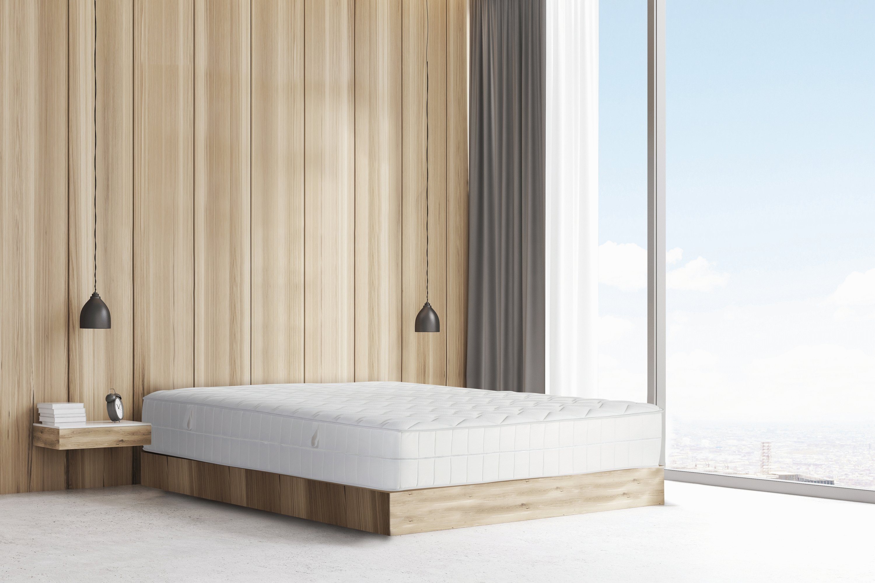 Kaltschaummatratze, ALX - Deluxe, 29 cm hoch, Boxspring Matratze, 5-Zonen Luftkanaltechnik, mehr Atmungsaktivität