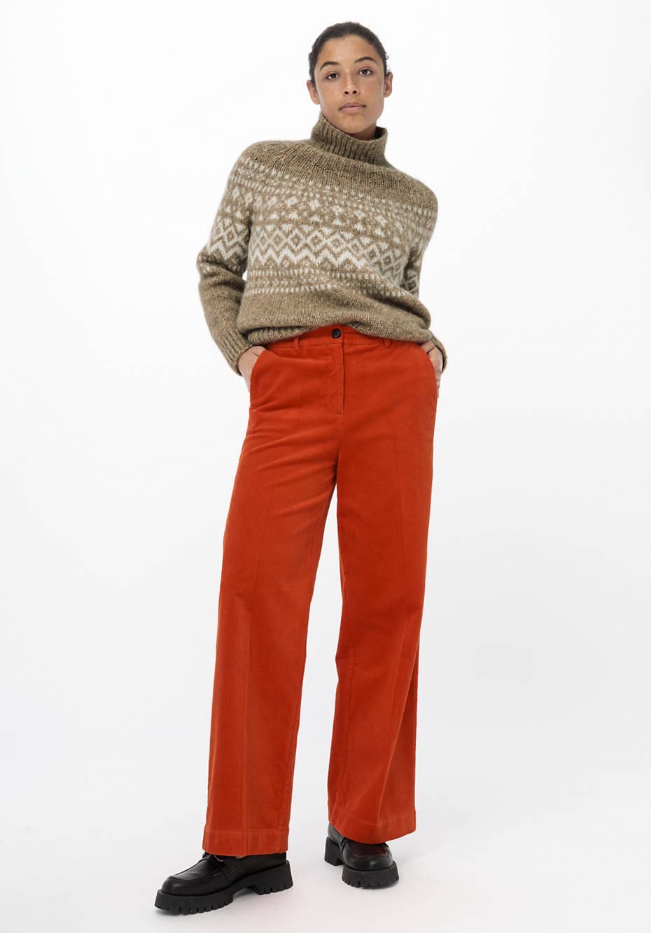 Cordhose aus Bio-Baumwolle