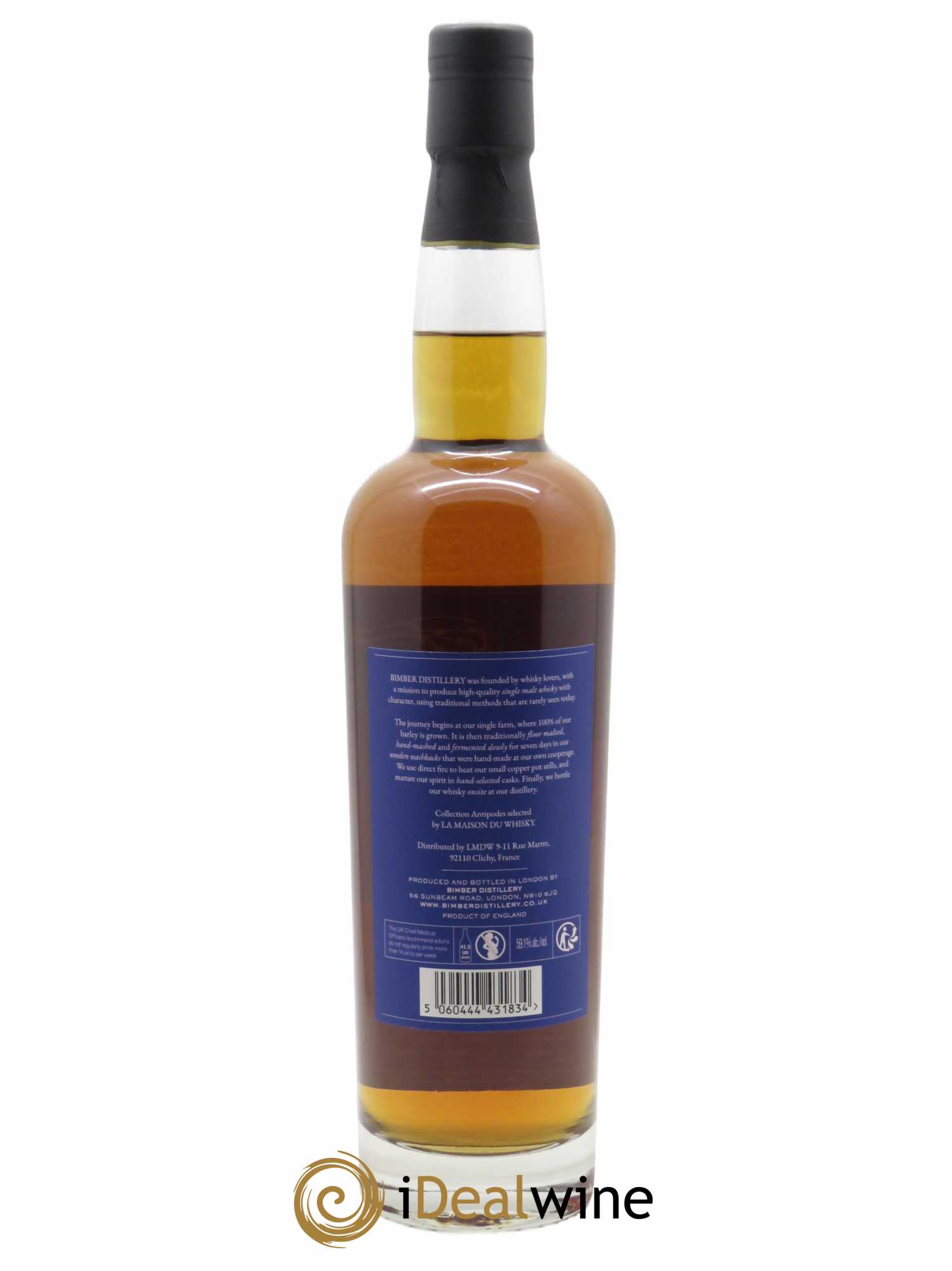 Whisky Bimber Fully Matured In Ex-Olorosso Cask Antipodes 2019 (70cl)  - Lot de 1 Bouteille