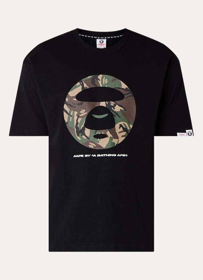 Aape T-shirt with logo and back print
