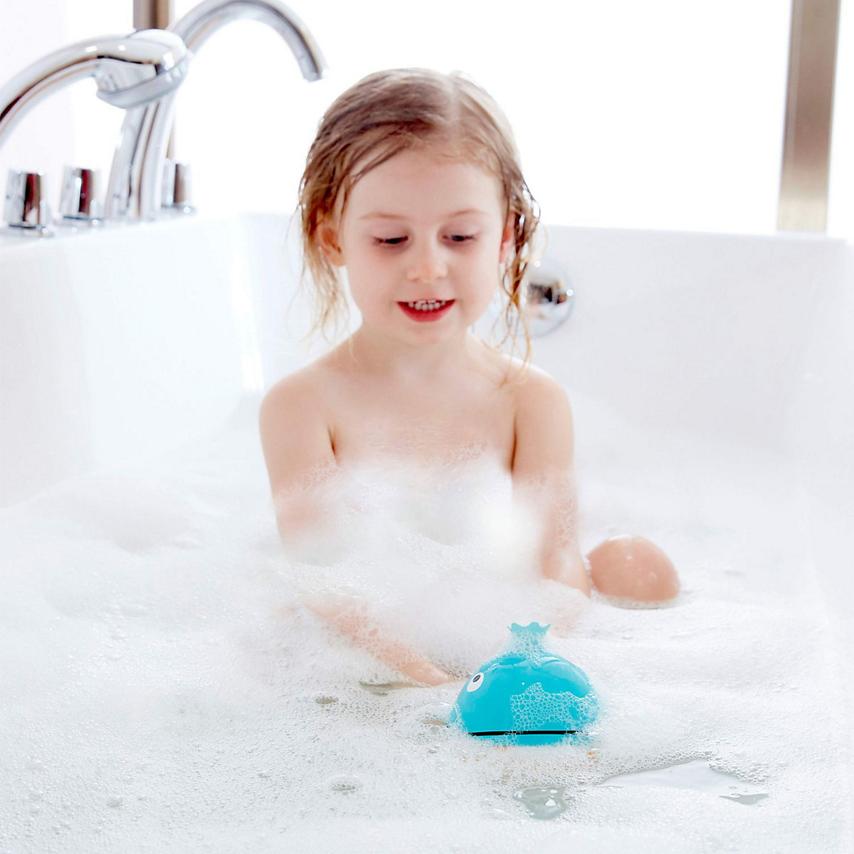 Badespielzeug Seifenblasen-Wal