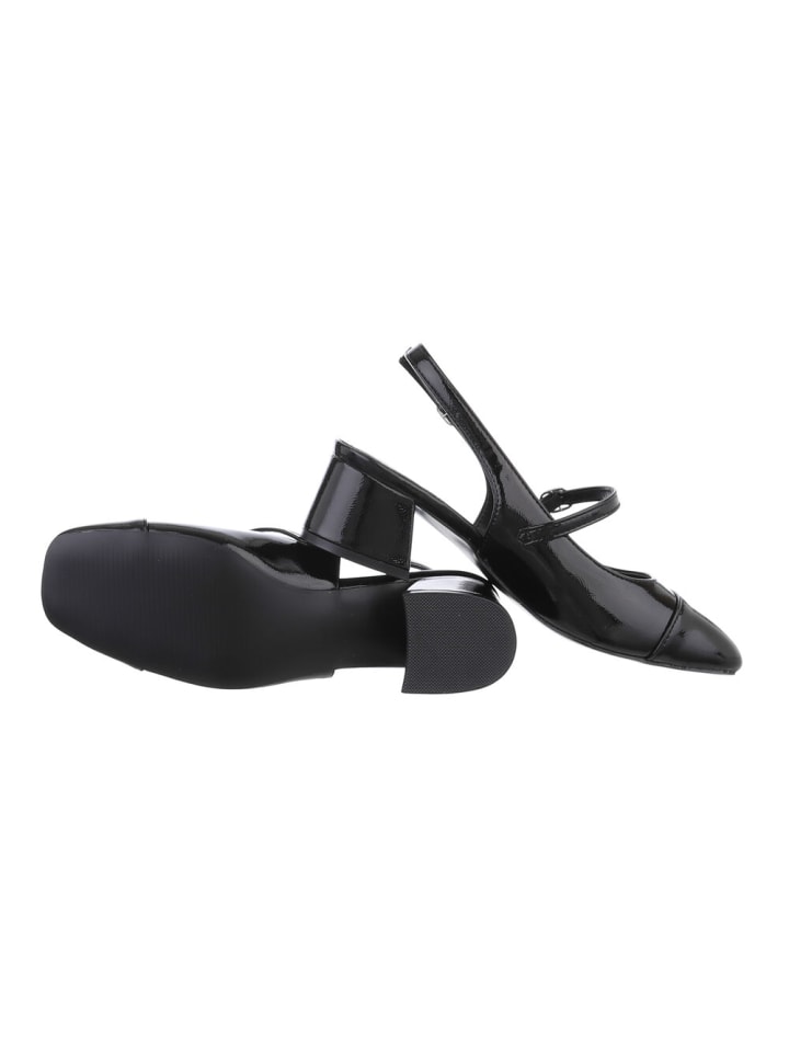Ital-Design Pump in Schwarz günstig kaufen