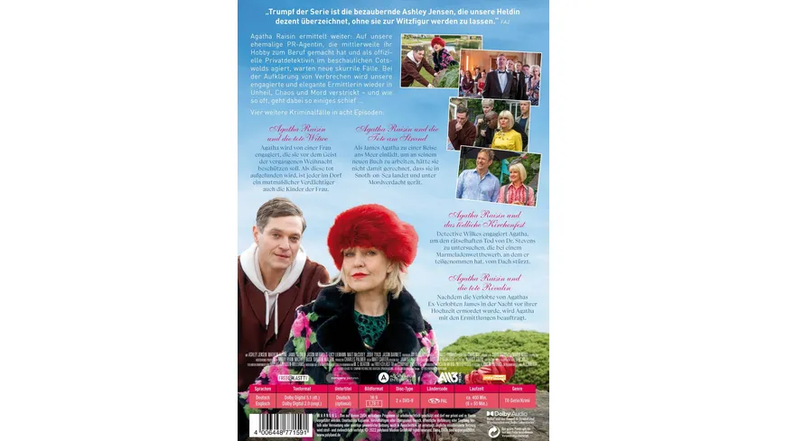 Agatha Raisin - Staffel 4  [2 DVDs]