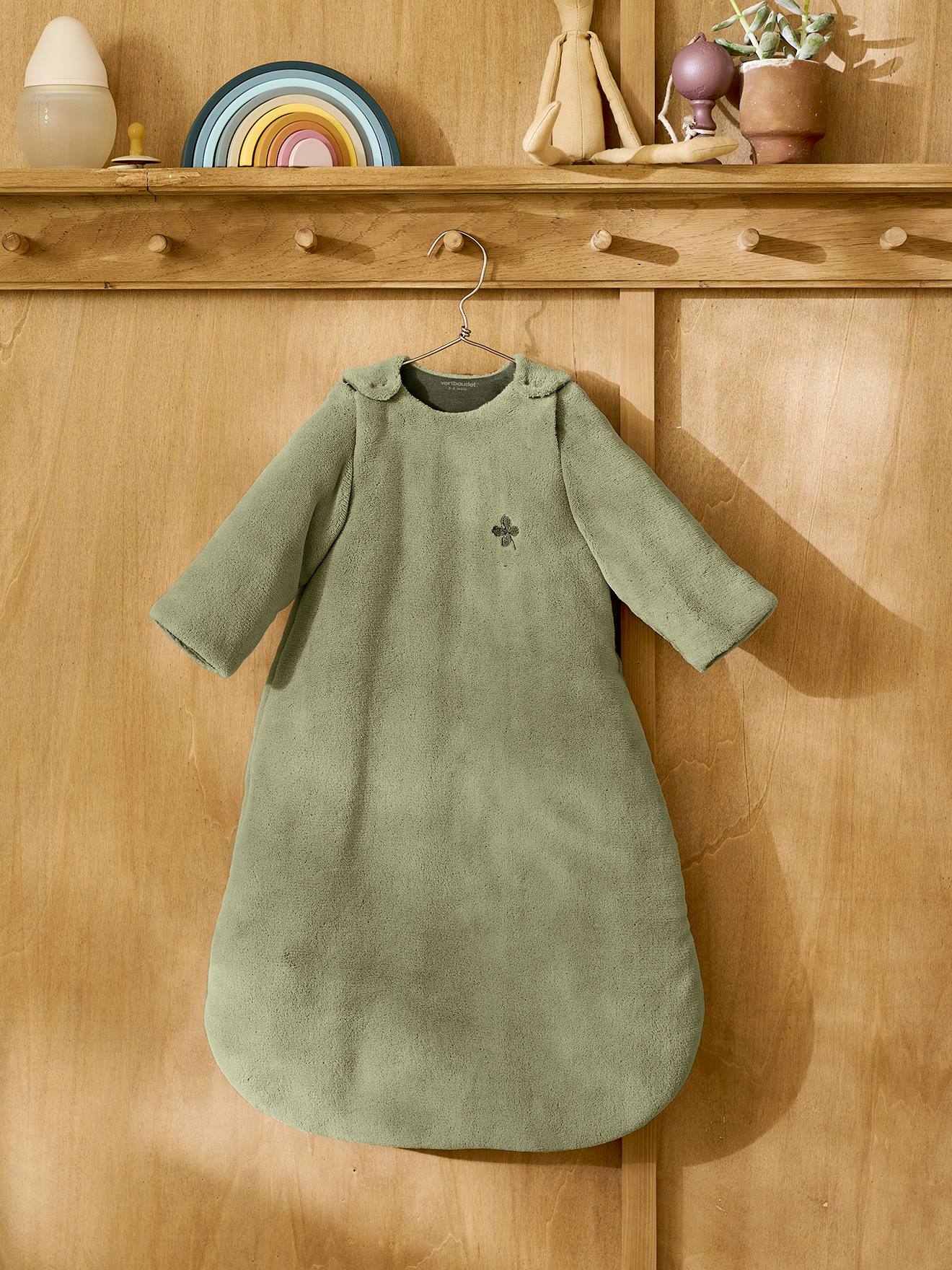 Vertbaudet Baby Winterschlafsack ALASKA, Ärmel abnehmbar Oeko-Tex - marine