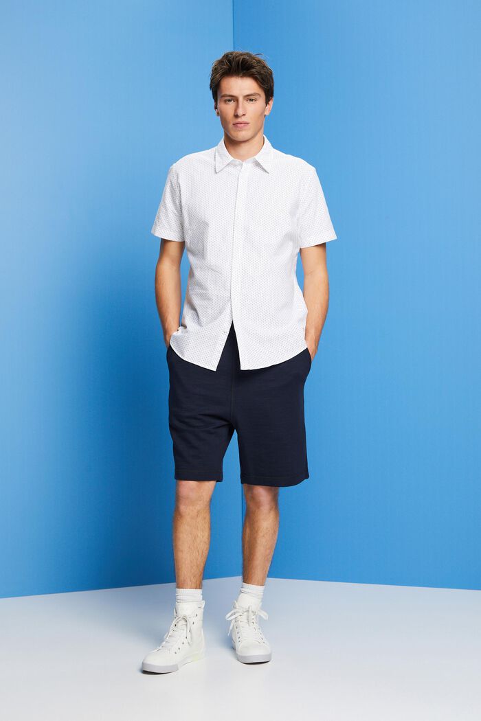 Button-Down-Hemd mit Print