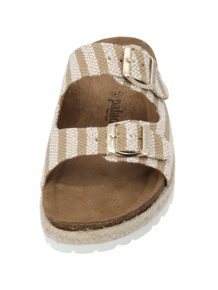 palado Pantoletten in Weiß Beige günstig kaufen