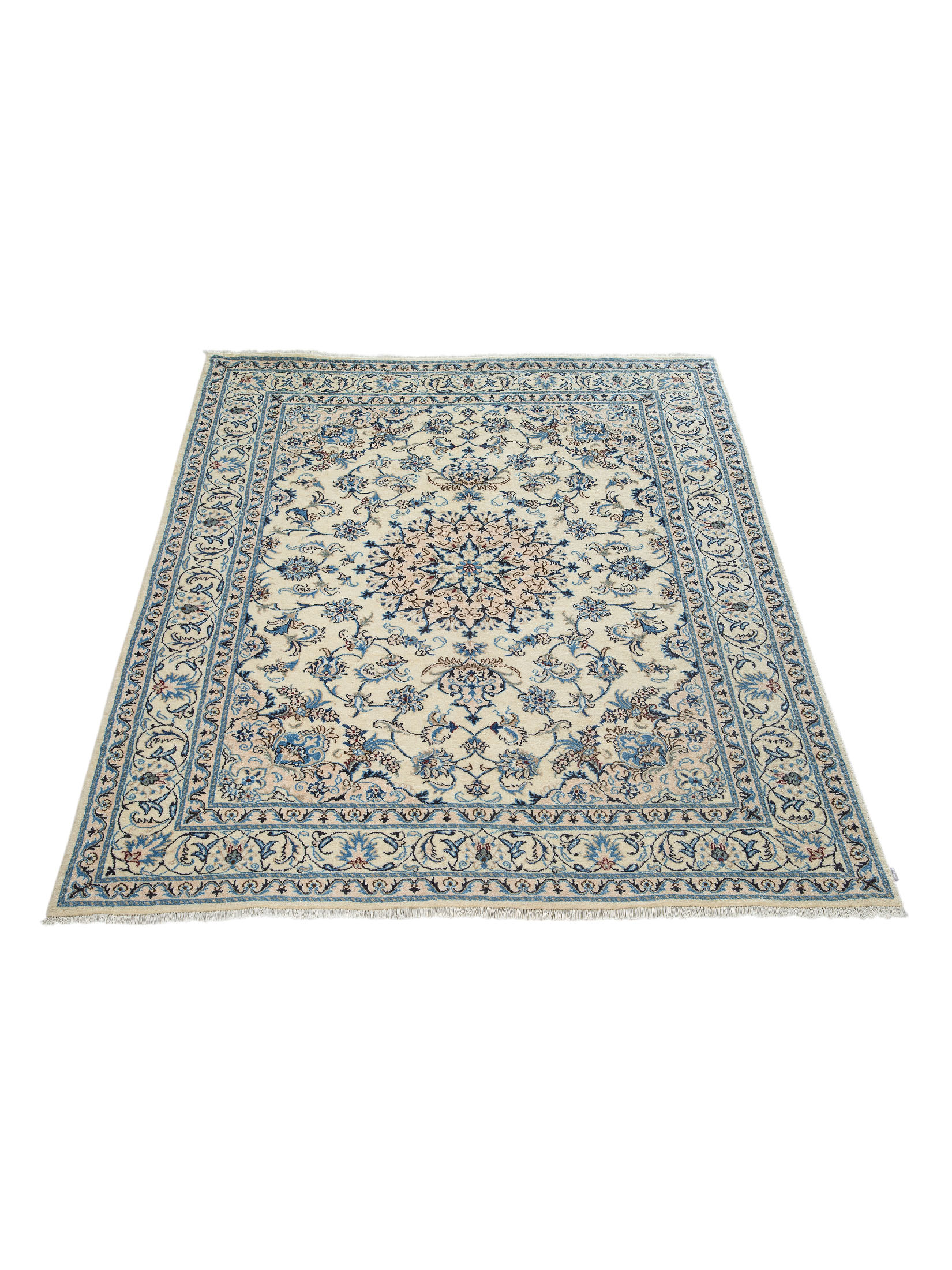 Kaschmar Nain 12 Lah ca. 170 x 235 cm, Unikat / Einzelstück