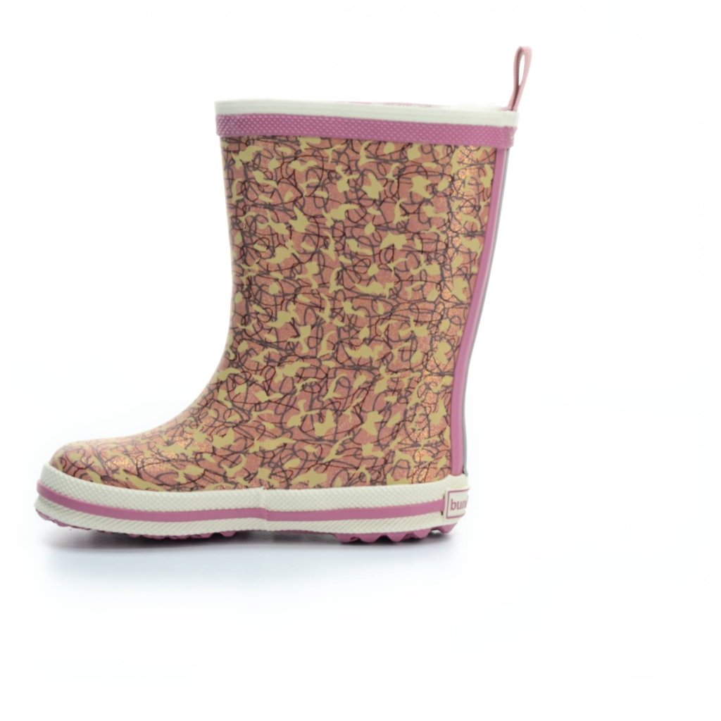 Bundgaard Charly High Rise Mili rosa gefütterte Gummistiefel