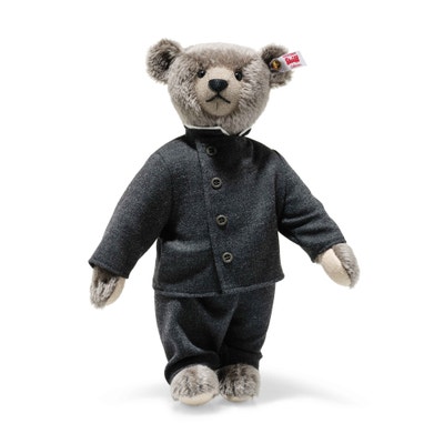Richard Steiff Teddybär, 32 cm, dunkelgrau