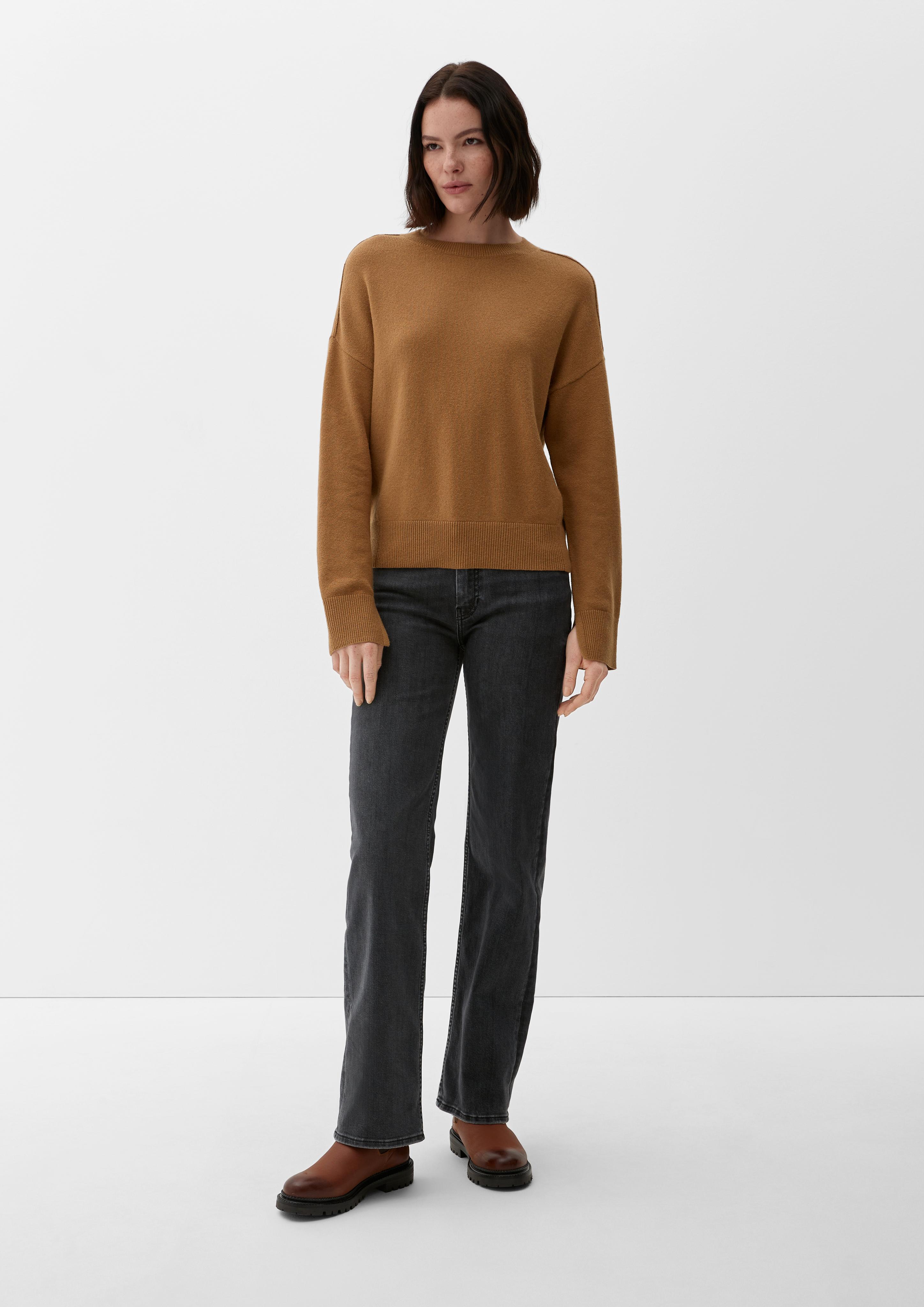 Pullover mit geschlitztem Ärmelsaum  2127209-8469