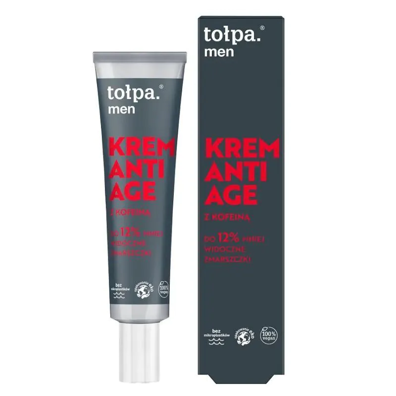 Αντιγηραντική κρέμα Tołpa Men με καφεΐνη