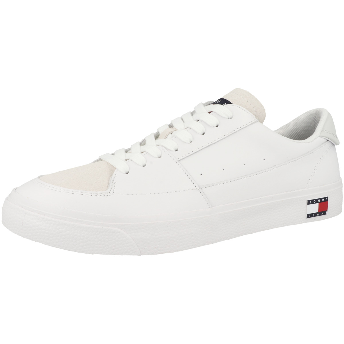 Tommy Hilfiger Tommy Jeans Vulcanized Essentials Sneaker Low weiss