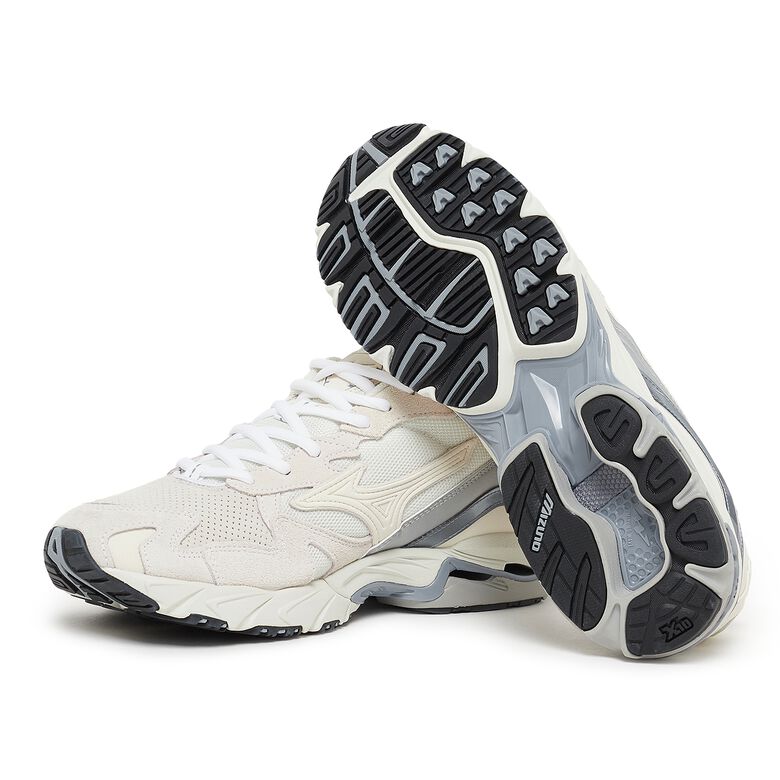Mizuno Wave Rider 10 Premium white/vaporous grey/tradewinds