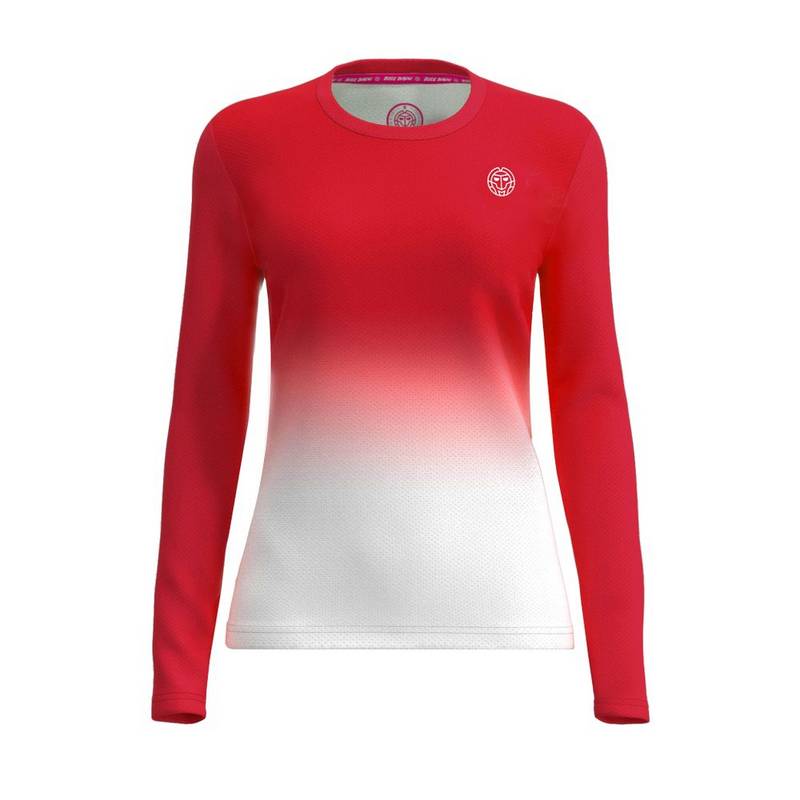 BIDI BADU Crew Gradiant Junior Longsleeve Tennisshirt Mädchen