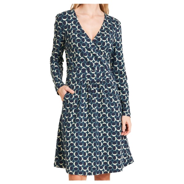 Tranquillo - Women's Jersey-Kleid in Wickeloptik - Kleid